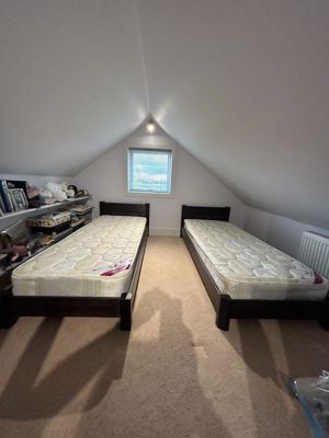 Mezzanine area in eaves of house- click for photo gallery